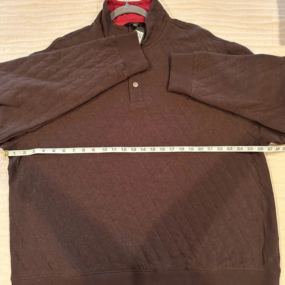 FX/Fusion Quilted Pullover Men’s XXL Brown Snap‎ Closure NWT - Picture 6 of 6